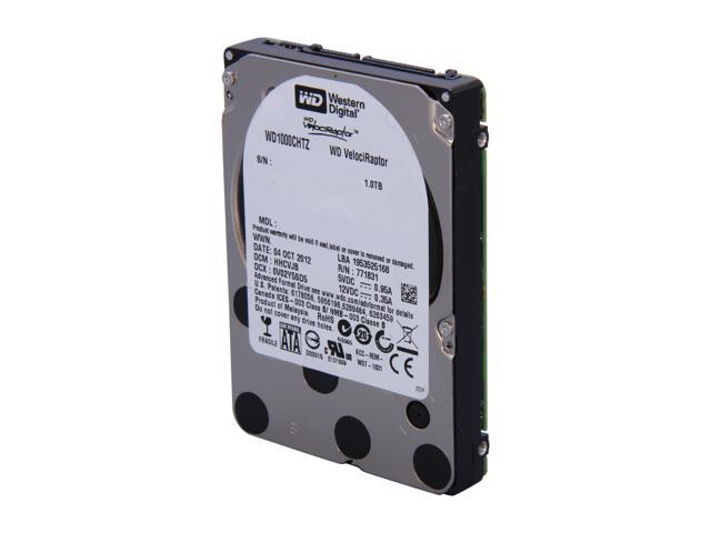 Western Digital WD VelociRaptor WD1000CHTZ 1TB 10000 RPM 64MB Cache ...