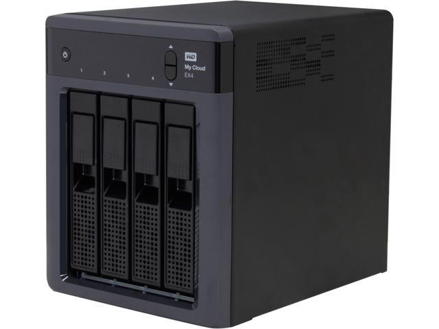 WD WDBWWD0120KBK-NESN 4-Bay My Cloud EX4 Personal Cloud Storage