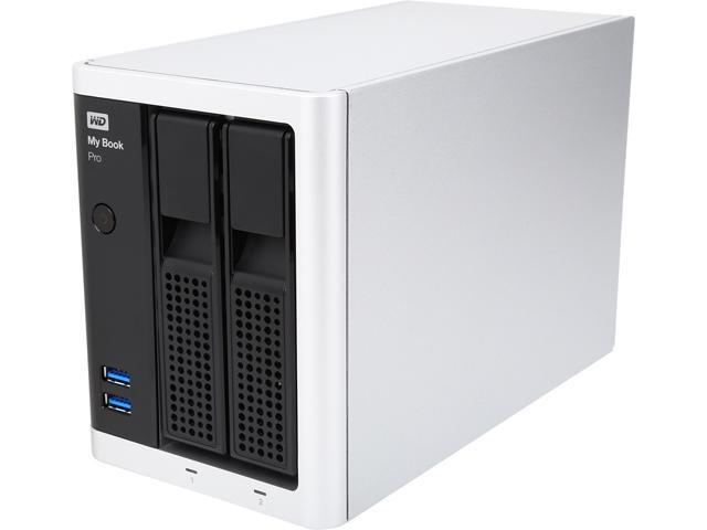WD 10TB My Book Pro Professional RAID Storage - Thunderbolt USB 3.0 - WDBDTB0100JSL-NESN