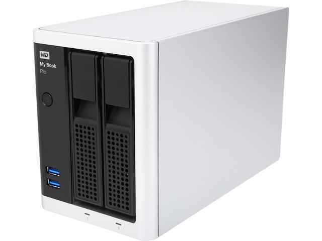 WD 12TB My Book Pro Professional RAID Storage - Thunderbolt USB 3.0 - WDBDTB0120JSL-NESN