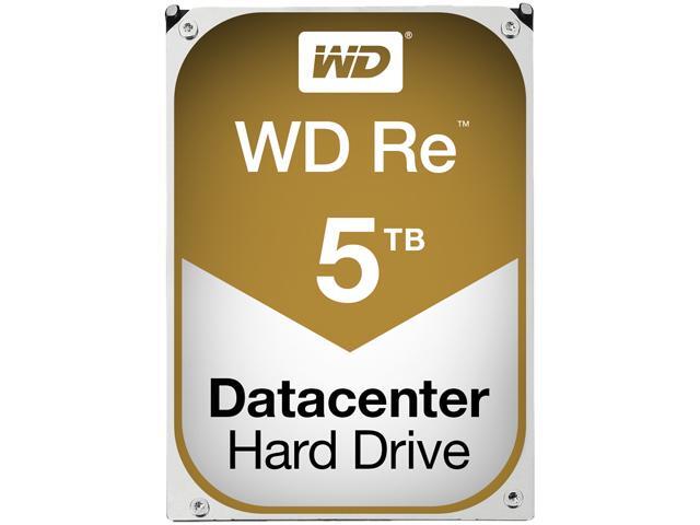 Western Digital RE WD5001FSYZ 5TB 7200 RPM 128MB Cache SATA 6.0Gb/s 3.5" Datacenter Capacity HDD