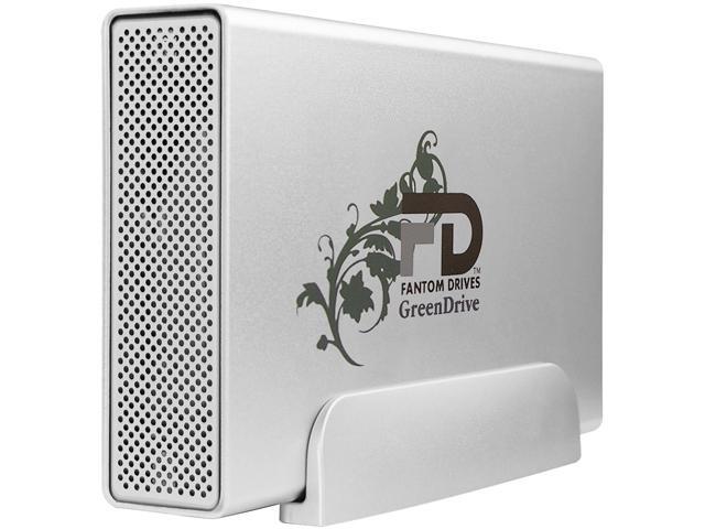 Fantom Drives GreenDrive3 2TB USB 3.0 Aluminum Desktop External Hard Drive GD2000U3