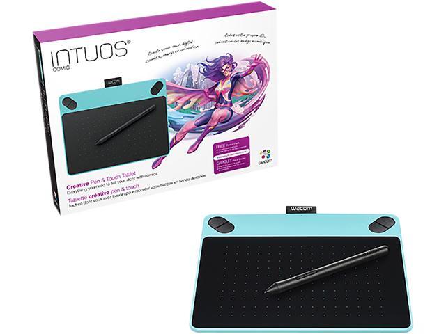 Wacom CTH490CB Intuos Comic Pen & Touch Tablet - Bl