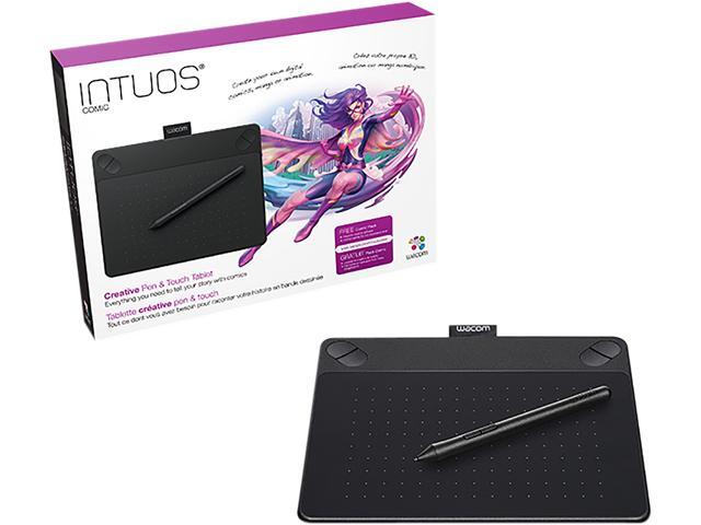 Wacom CTH490CK Intuos Comic Pen & Touch Tablet - Bk
