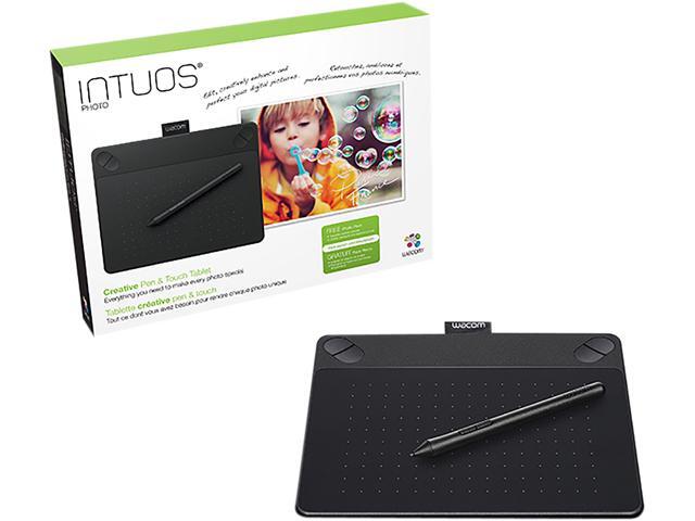 Wacom CTH490PK Intuos Photo Pen & Touch Tablet - Bk