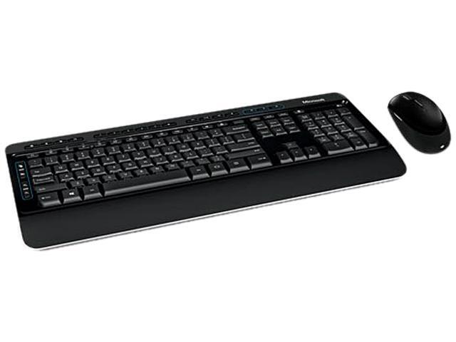 Microsoft Desktop 3050 PP3-00001 Black Standard Keyboard & Mouse