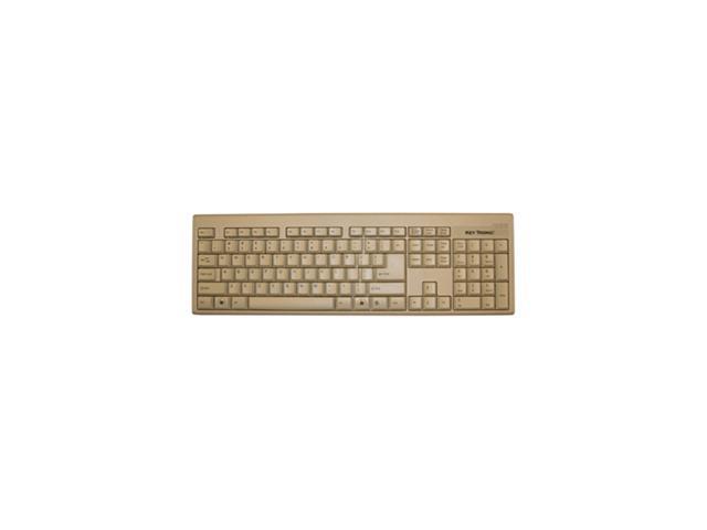 KeyTronic KT400U1 Beige USB Wired Standard Keyboard