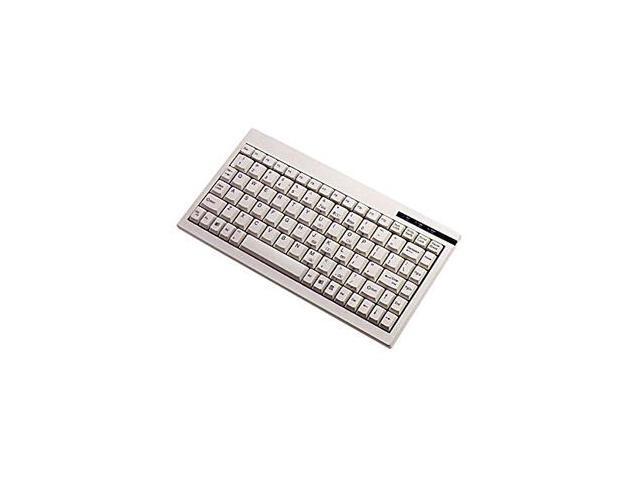 ADESSO ACK-595UW White Mini Keyboard with Embedded Numeric Keypad
