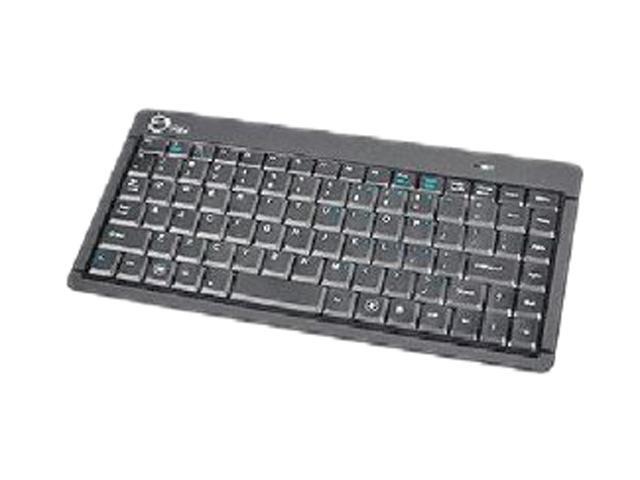 SIIG JK-WR0512-S1 Black USB RF Wireless Mini Ultra Slim Keyboard