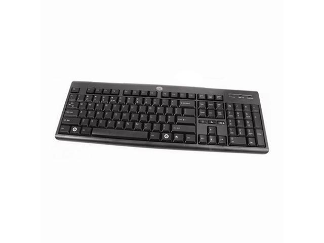 GEAR HEAD KB2500U Black USB Slim Keyboard