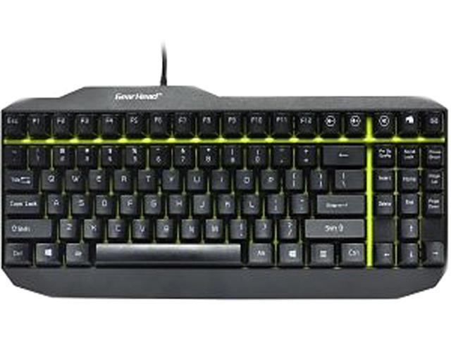 GEAR HEAD KB5500M Mechanical Keyboard with Tactile Response