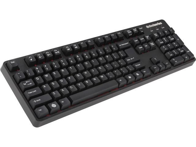 SteelSeries 64255 6GV/2 Mechnical Gaming Keyboard  (Red Switch)