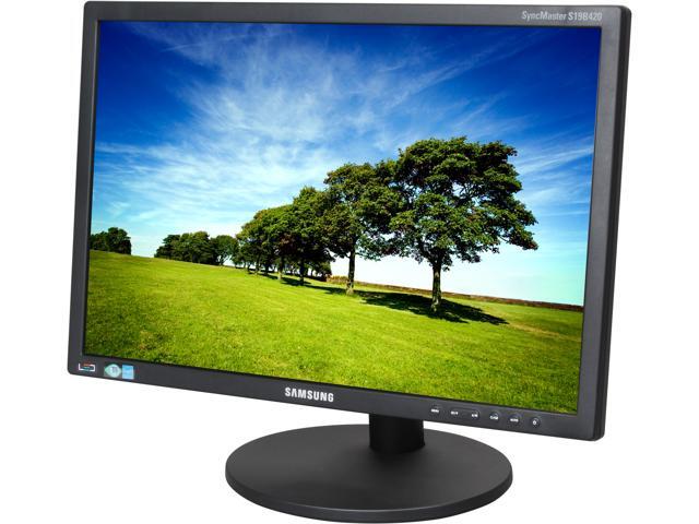 SAMSUNG S19B420BW Mattle Black 19" 5ms LED Backlight pivot &height adjustable LCD Monitor