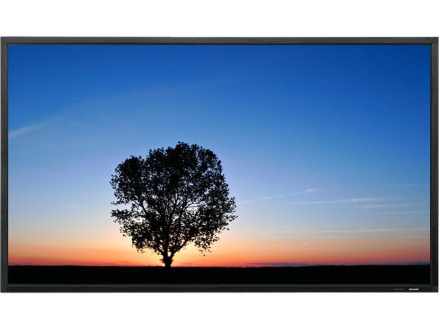 Sharp PN-E802 Black 80" LED Backlight Large Format Commercial Digital Signage Display