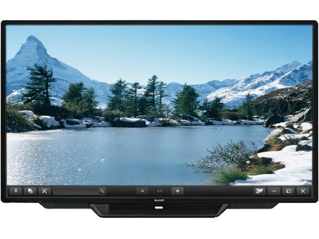 Sharp PN-L803C AQUOS BOARD Premium-Grade Capacitive Touch Interactive Whiteboard Display System