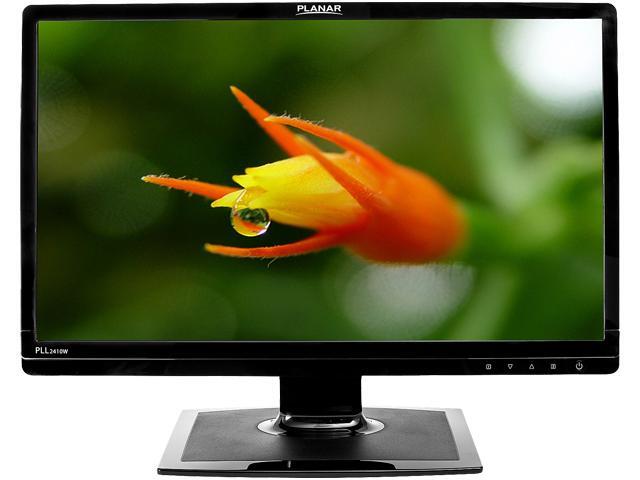 PLANAR 997-6871-00 PLL2410W Black 24" 5ms Widescreen LED Backlight LCD Monitor