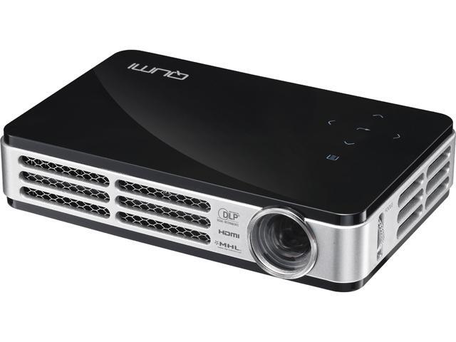 Vivitek Q5-BK 1280 x 720 Up to 500 Lumens HD Pico DLP Technology by Texas Instruments LED Pocket Projector