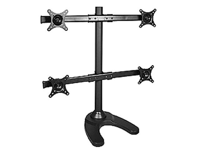 SIIG CE-MT1912-S1 Quad Monitor Desk Stand - 13" to 24"