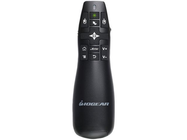 IOGEAR GME435G GreenPoint Pro - 2.4GHz Gyroscopic Presentation Mouse w/ Laser Pointer