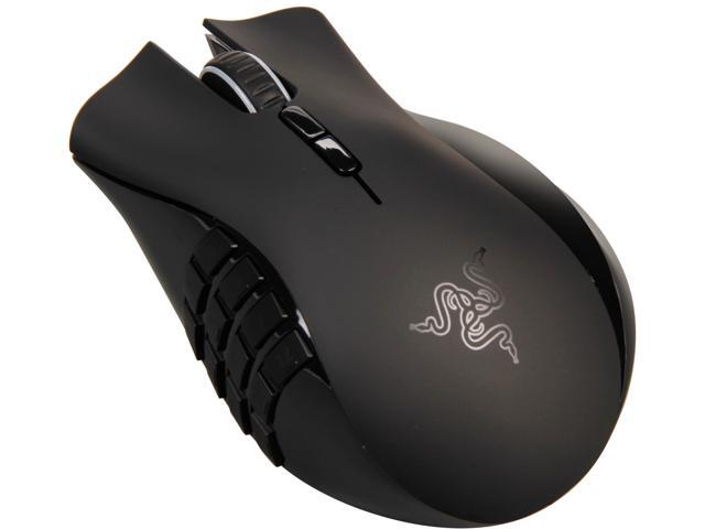 Refurbished: RAZER Naga Epic Black 17 Buttons 1 x Wheel USB Wired / Wireless Laser 5600 dpi Gaming Mouse Refurbished: RAZER Naga Epic Black 17 Buttons 1 x Wheel USB Wired / Wireless Laser 5600 dpi Gaming Mouse