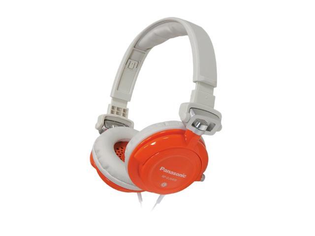 Panasonic RP-DJS400-D Supra-aural DJ Street Style Headphone (Orange)