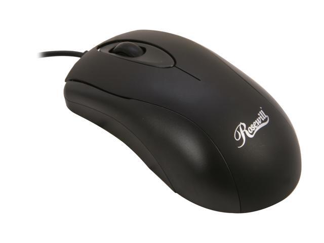 Rosewill RM-P2P 3 Buttons 1 x Wheel PS/2 Wired Optical 800 dpi Mouse Rosewill RM-P2P 3 Buttons 1 x Wheel PS/2 Wired Optical 800 dpi Mouse