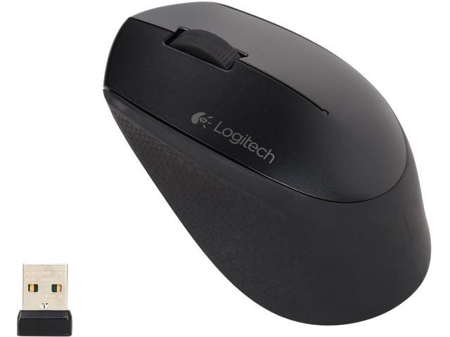 Logitech M320 Wireless Optical Mouse - Black - Newegg.com