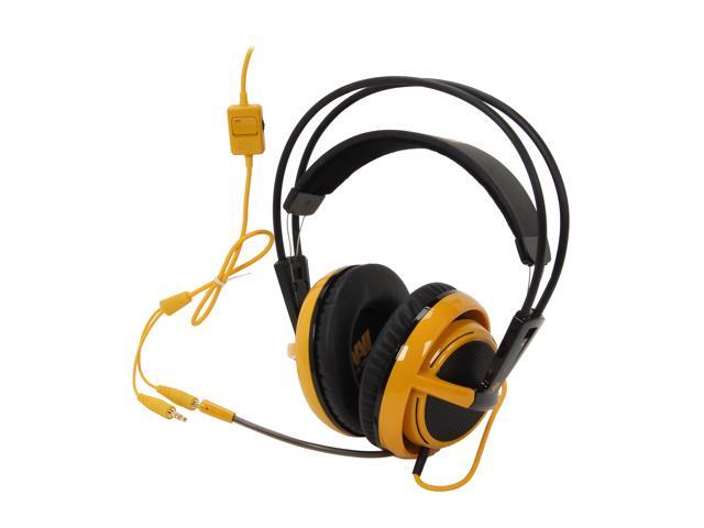 SteelSeries Siberia V2 Circumaural Full-Size Gaming Headset - Yellow