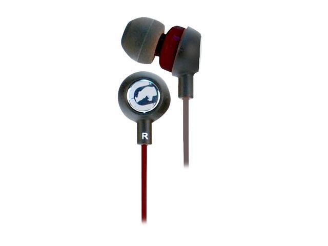 Ecko Black EKU-CHA2-BK 3.5mm Connector Canal Chaos 2 Ear Buds - Black