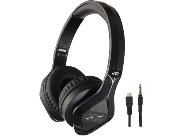 JVC HA-SBT200X Elation XX Bluetooth Audio Streaming Headbands with 1-Button Remote & Mic for iPhone