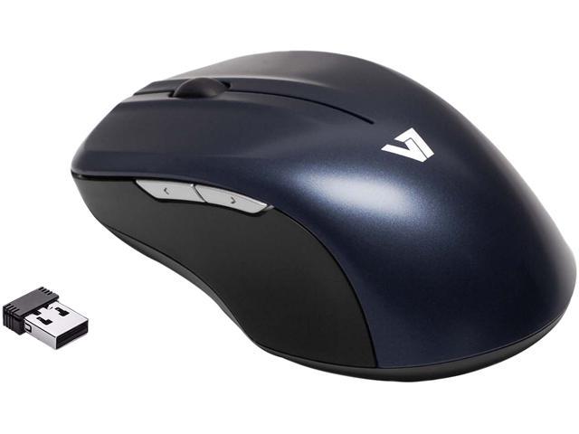 V7 Wireless Full Size Blue Trace Mouse MV5000202-8NB