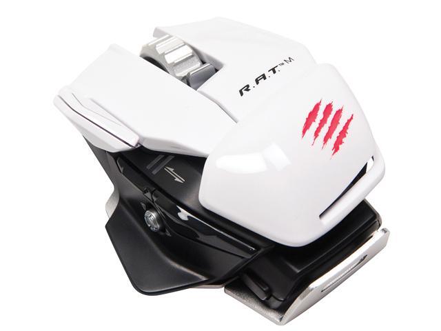 Mad Catz R.A.T. M Wireless Mobile Gaming Mouse for PC, Mac and Mobile Devices - White