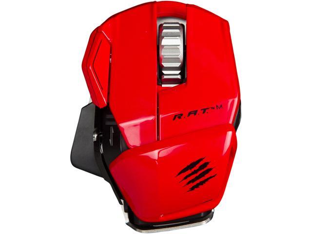 Mad Catz R.A.T. M Wireless Mobile Gaming Mouse for PC, Mac and Mobile Devices  - Red