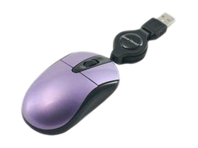 GEAR HEAD MP1850PUR Purple 3 Buttons 1 x Wheel USB Wired Optical Mouse