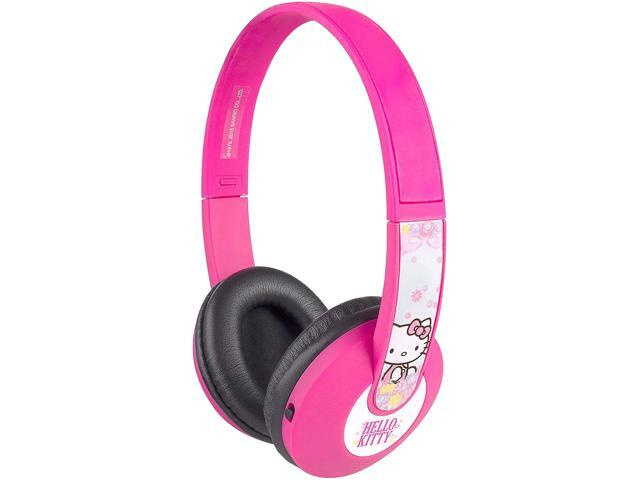 Sakar HP2-06009 Circumaural Kids Bluetooth Kids Safe Headphones Hello Kitty