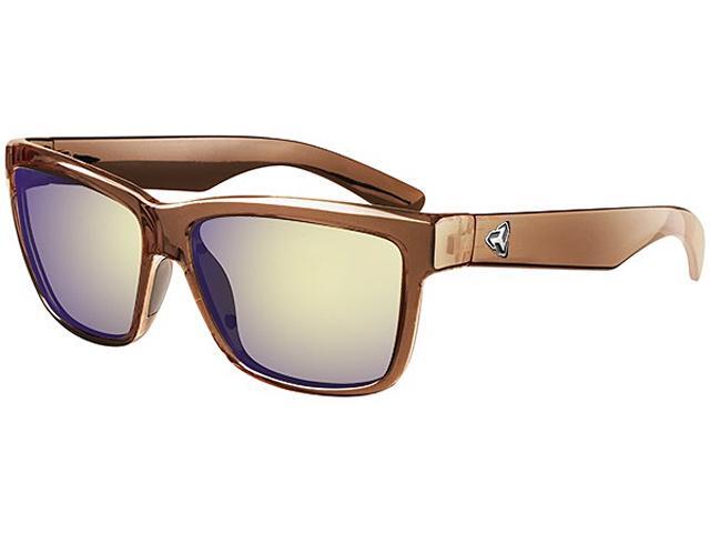 Ryders Eyewear R879-002 FRAME: CRYSTAL BROWN LENS: COMPUTER YELLOW EMPRESS: Computer + Gaming Glass