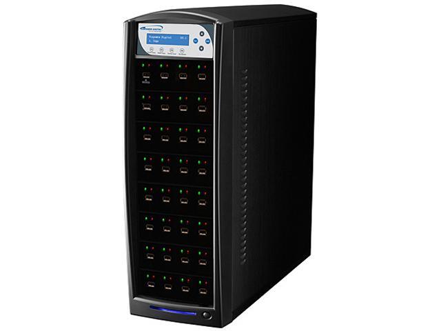 VINPOWER Black 1 to 39 USBShark USB Flash Copy Tower Duplicator Model USBSHARK-39T-BK 