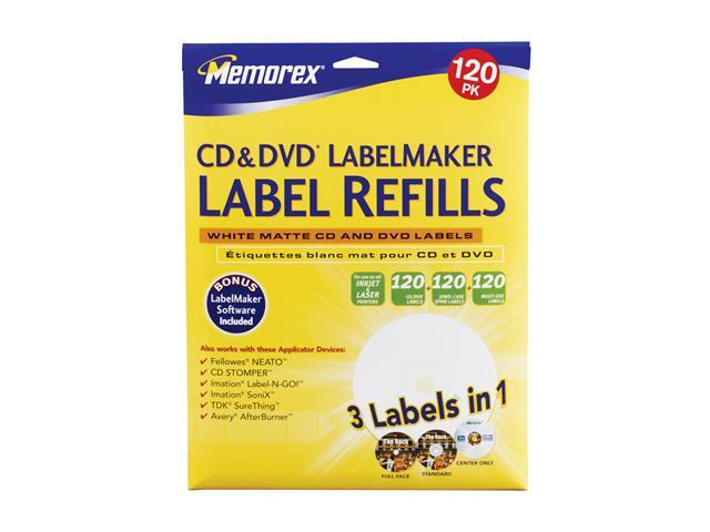 Memorex 424 CD Labels Refills