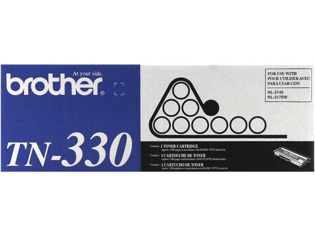Brother TN330 Toner Cartridge 1,500 Page Yield; Black