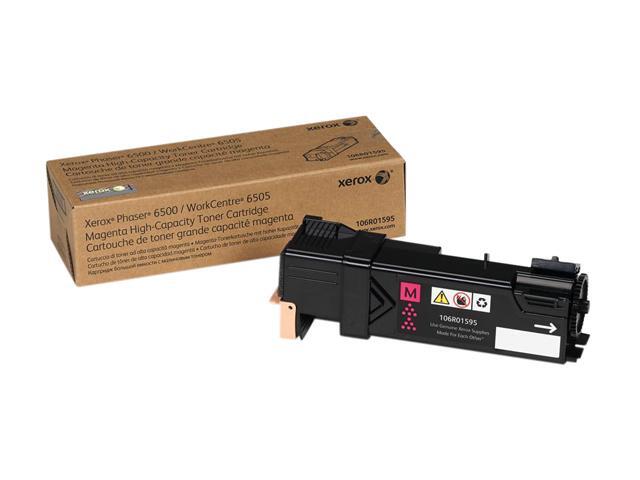 XEROX 106R01595 High Capacity Toner For Xerox Phaser 6500/6505 Magenta