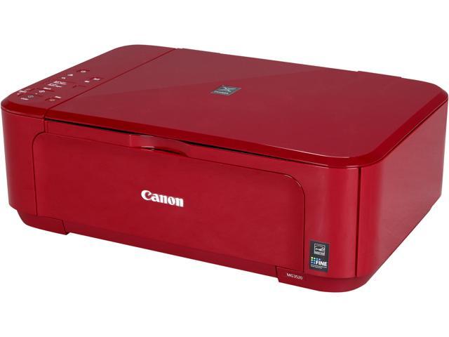Canon MG3520 (Red) Wireless Color Inkjet Printer