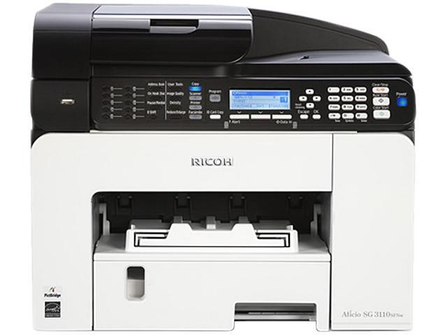 RICOH Aficio SG 3110SFNw InkJet Workgroup Color Printer