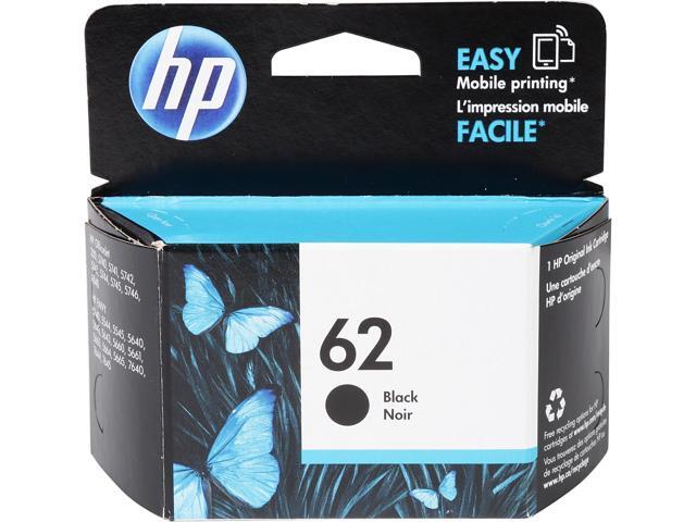 HP 62 Black (C2P04AN) Original Ink Cartridge-Newegg.com