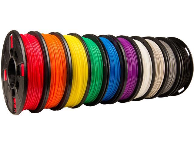 True Color Small PLA Filament-10 Pack
