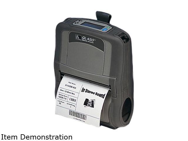 Zebra Ql 420 Plus Direct Thermal Printer Monochrome Mobile Label Print 5607