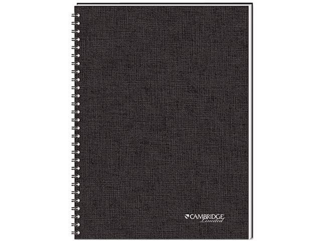 Mead 06096 Cambridge Limited QuickNotes Planner, Ruled, 5 x 8, White, 80 Sheets/Pad