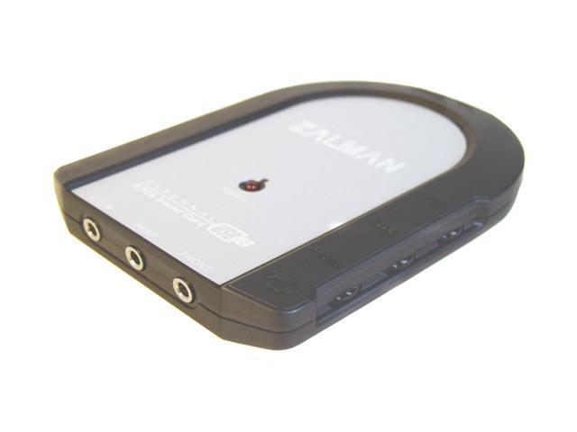 ZALMAN ZM-RSSC 5.1 Channels 16-bit 48KHz USB Interface External Stereo Sound Card