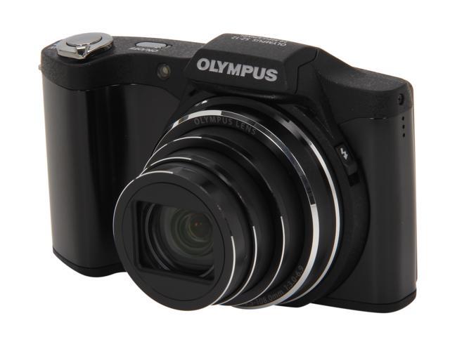 Download OLYMPUS SZ-12 Black 14 MP 24X Optical Zoom 25mm Wide Angle ... Yellowimages Mockups