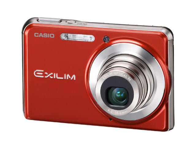 CASIO EX-S770RD Red 7.2 MP 3X Optical Zoom Digital Camera
