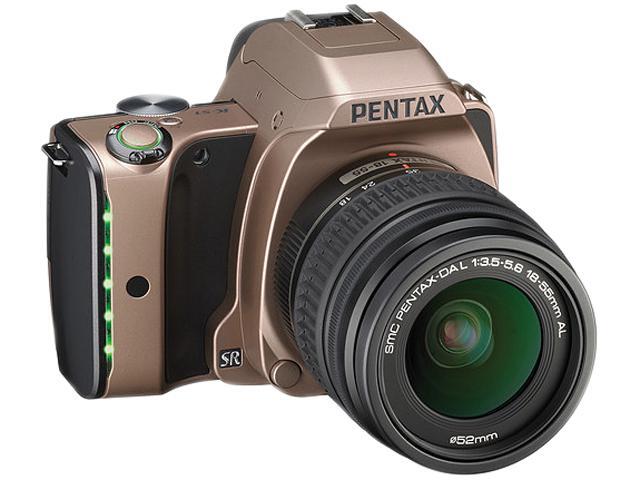 PENTAX K-S1 06581 Dusk Gold Digital SLR Camera w/ DA L 18-55mm Lens 